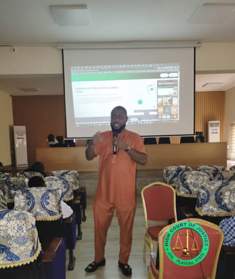 Plateau state High Court Continues Training On Electronic Court Management System